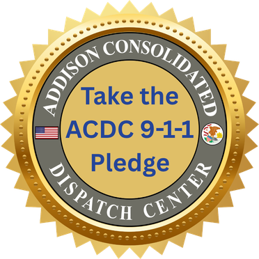 Take the A C D C 9-1-1 Pledge